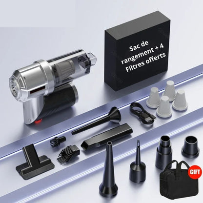 Airpulser Jet – Nettoyez Votre Voiture Comme un Pro, Sans Fil et Sans Effort