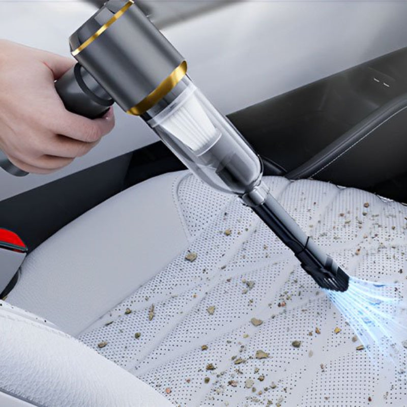 Aspirateur Voiture Sans Fil Airpulser One – Compact, Prêt à Nettoyer en Un Instant
