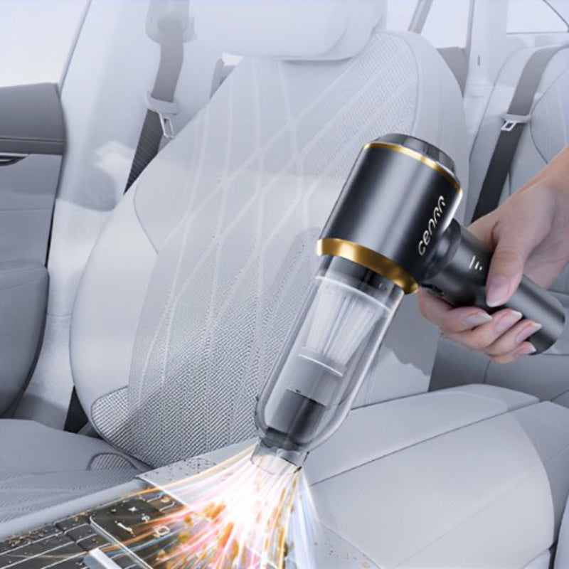 Aspirateur Voiture Sans Fil Airpulser One – Compact, Prêt à Nettoyer en Un Instant